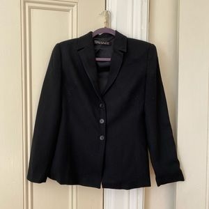 Tahari classic black suit